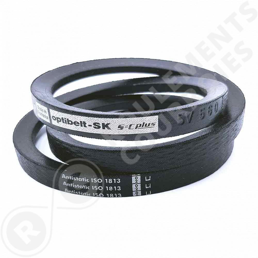 Courroie Trapézoidale Lisse Ref SPA1582 | Roulements Courroies