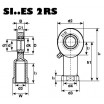 Le modèle de Rotule ref SI8E - SI8E