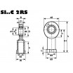 Le modèle de Rotule ref SI35C-2RS - SI35C-2RS