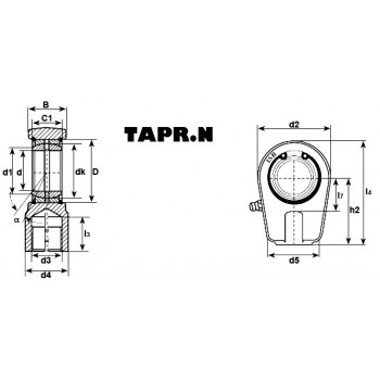 Le modèle de Rotule ref TAPR640CE - TAPR640CE