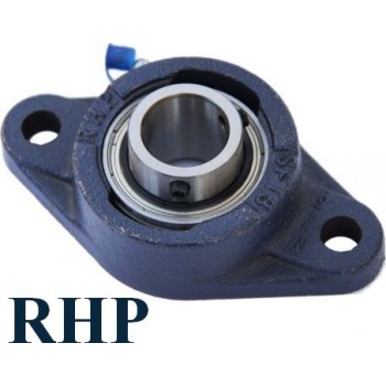 Le modèle de Palier ovale RHP + roulement serrage vis pointeaux ref SFT17 diamètre d'arbre 17 - SFT17-RHP