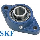 Palier ovale SKF + roulement serrage vis pointeaux ref FYTB25TF