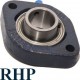 Palier ovale RHP + roulement serrage excentrique ref LFTC20-EC diamètre d'arbre