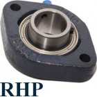 Palier ovale RHP + roulement serrage excentrique ref LFTC20-EC diamètre d'arbre
