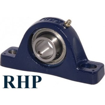 Le modèle de Palier à semelle RHP + roulement serrage vis pointeaux ref NP20 diamètre d'arbre - NP20-RHP
