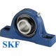 Palier à semelle SKF + roulement serrage vis pointeaux ref SY20TF