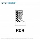 Joint racleur de vérin hydraulique RDR-480-28X41X7