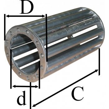 Le modèle de Cage à rouleaux ref CR14X26,7X30 - 14x26,7x30 - CR14X26,7X30