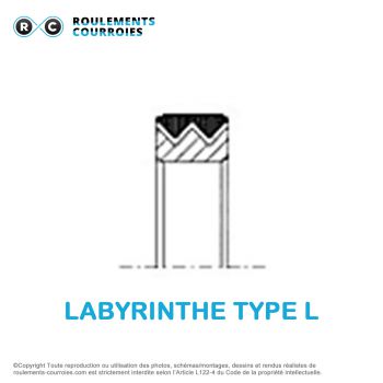 Le modèle de Joint labyrinthe LAB-L-42X55X10 - LAB-L-42X55X10