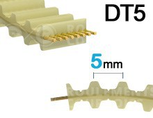 Nos modèles de Profil double dentée DT5